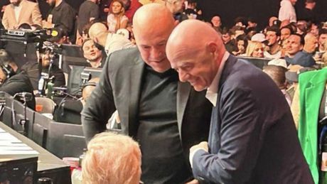 Infantino se lleva el protagonismo junto a Trump en la UFC 327