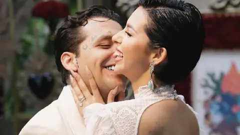 Nodal y Ángela Aguilar se casaron por el civil en julio de 2024/IG: @nodal