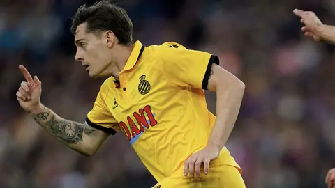 Pol Lozano ante el Barça l X:RCDEspanyol