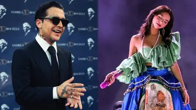 Christian Nodal pospone su boda con Ángela Aguilar