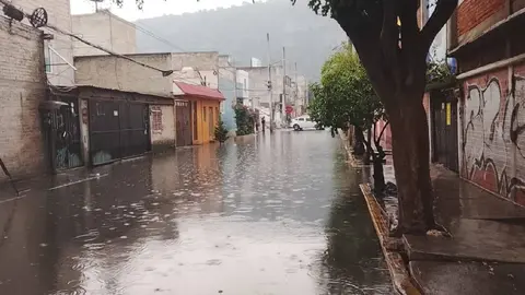 En varias alcaldías se reportaron inundaciones a causa de la lluvia/X: @SGIRPC_CDMX