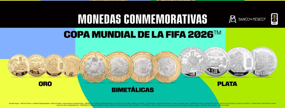Las piezas de oro y plata estarán dirigidas principalmente a coleccionistas / Especial
