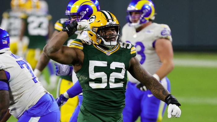 Rashan Gary se unió a los Dallas Cowboys proveniente de Green Bay | x @PFF