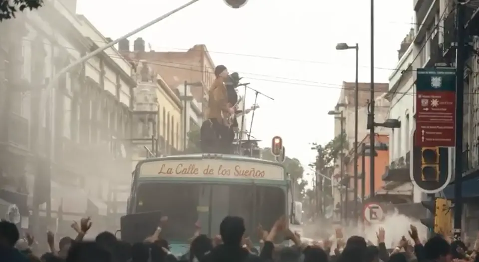 Los músicos estaban filmando el videoclip de “Street of Dreams”, una nueva canción inédita / Especial