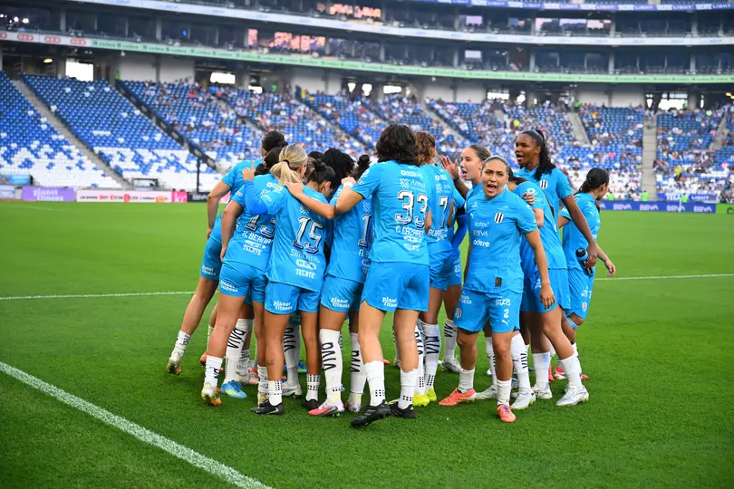 Jugadoras de Rayadas en las Semifinales del Clausura 2026 de la Liga MX Femenil | IMAGO 7