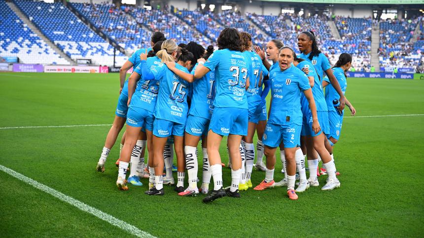 Jugadoras de Rayadas en las Semifinales del Clausura 2026 de la Liga MX Femenil | IMAGO 7