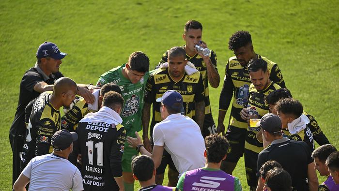 Esteban Solari en el partido de Pachuca contra Pumas en el Clausura 2026 de la Liga MX | IMAGO 7