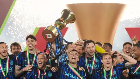 Inter es campeón de la Copa Italia y firma un doblete histórico tras vencer a Lazio en Roma