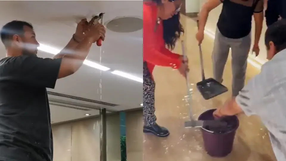 VIDEOS: Senado y Congreso CDMX se inundan tras fuertes lluvias pese a millonarias remodelaciones