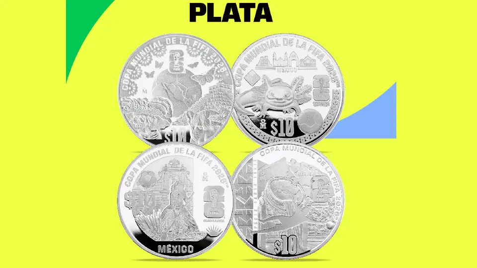 Las monedas de plata se podrán conseguir es sucursales bancarias o en el Banco de México / Especial