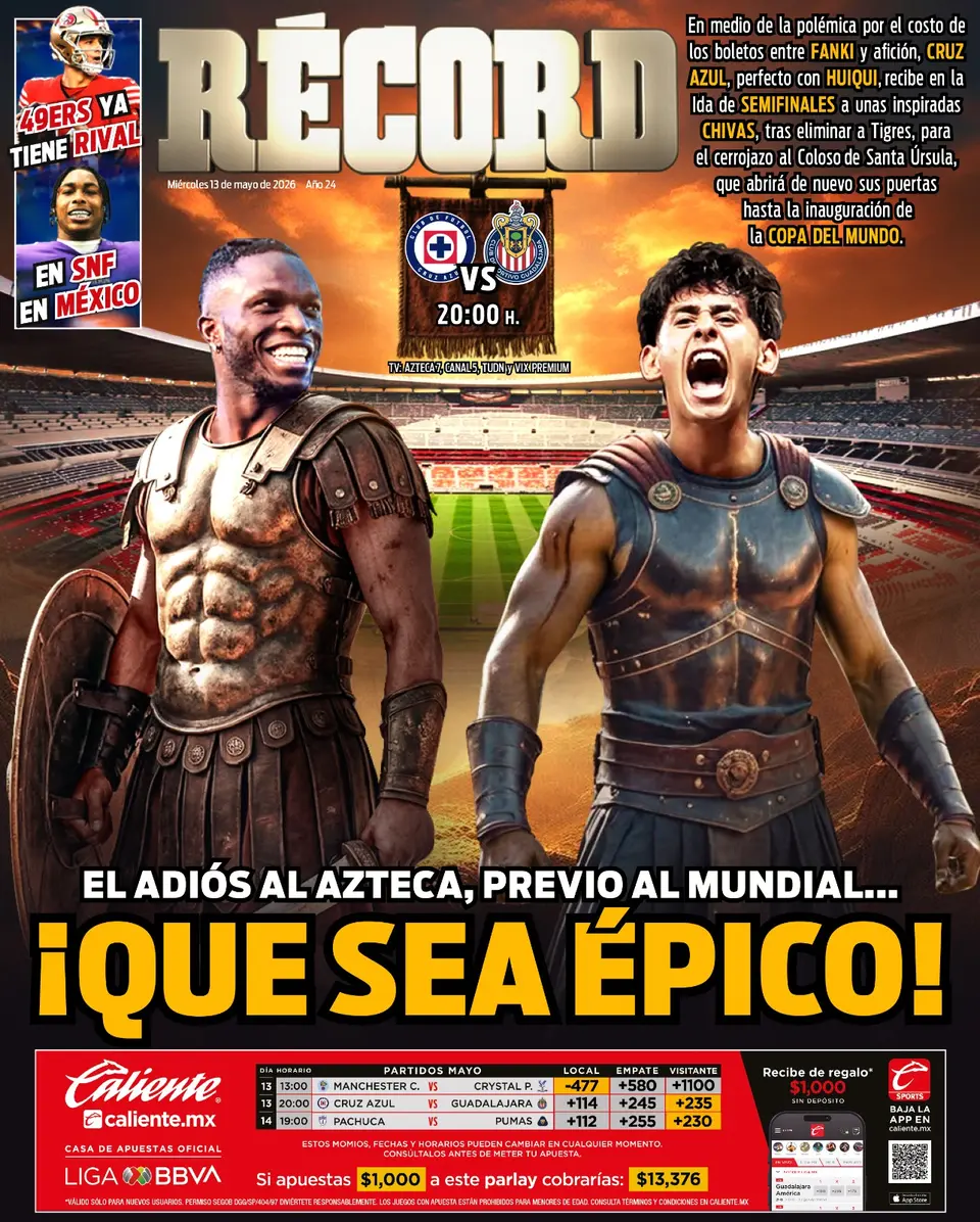 Portada RÉCORD 13 mayo 2026
