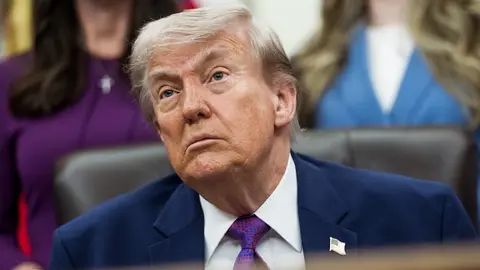 Donald Trump volvió a causar polémica al publicar la bandera de EU dentro del territorio de Venezuela / X: @WhiteHouse