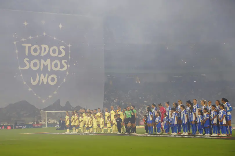 Jugadoras de América y Rayadas de Monterrey en la Final del Clausura 2024 de la Liga MX Femenil | IMAGO 7