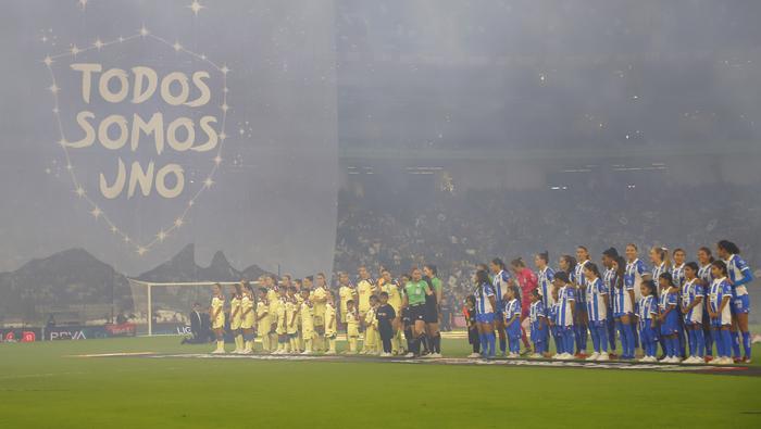 Jugadoras de América y Rayadas de Monterrey en la Final del Clausura 2024 de la Liga MX Femenil | IMAGO 7
