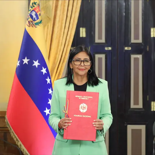 La presidenta Delcy Rodríguez rechaza cualquier injerencia de Estados Unidos en suelo venezolano / FB: @delcyrodriguezv