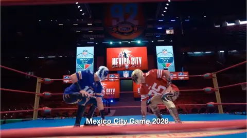 NFL anunció el regreso de la NFL con los luchadores | CAPTURA
