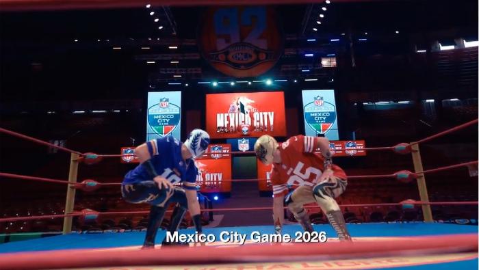 NFL anunció el regreso de la NFL con los luchadores | CAPTURA