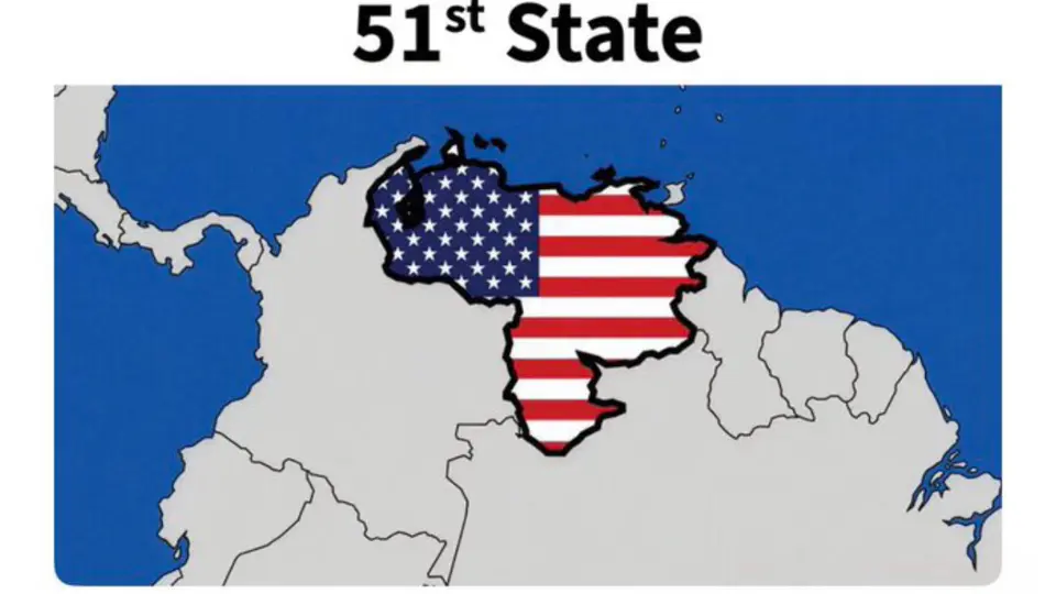 Donald Trump presume que Venezuela sería el estado 51 de Estados Unidos
