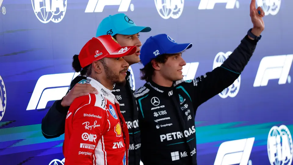 Russell, Hamilton y Antonelli encabezaran el GP de Barcelona | AP