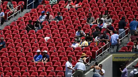 Qatar vs Suiza en el Mundial 2026 luce con gradas vacías en el Levi’s Stadium