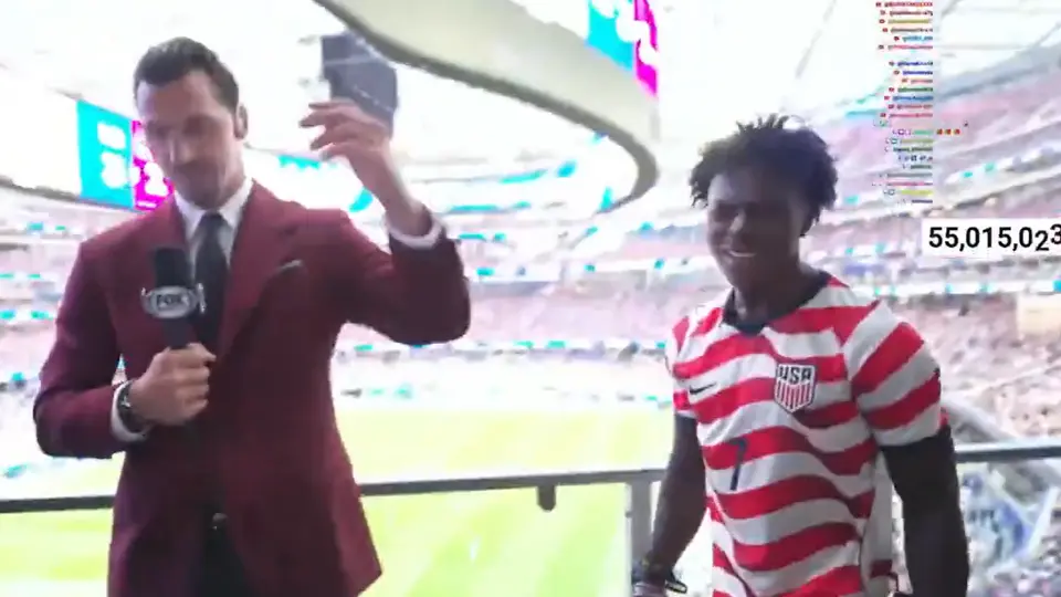 ¡Fuera! Corren al streamer Ishowspeed de transmisión en vivo del partido de Estados Unidos vs Paraguay
