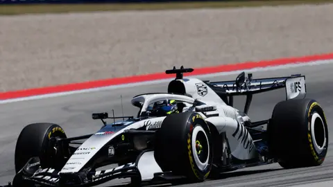 Automóvil de Sergio Perez en el GP de Barcelona | AP