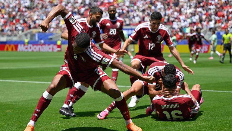 Festejo de Qatar l AP