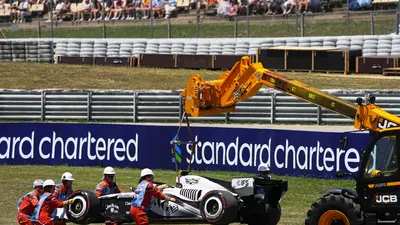 Pudo terminar en tragedia: Fallo en los pedales de Valtteri Bottas afecta a Checo Perez en Práctica del GP de Barcelona