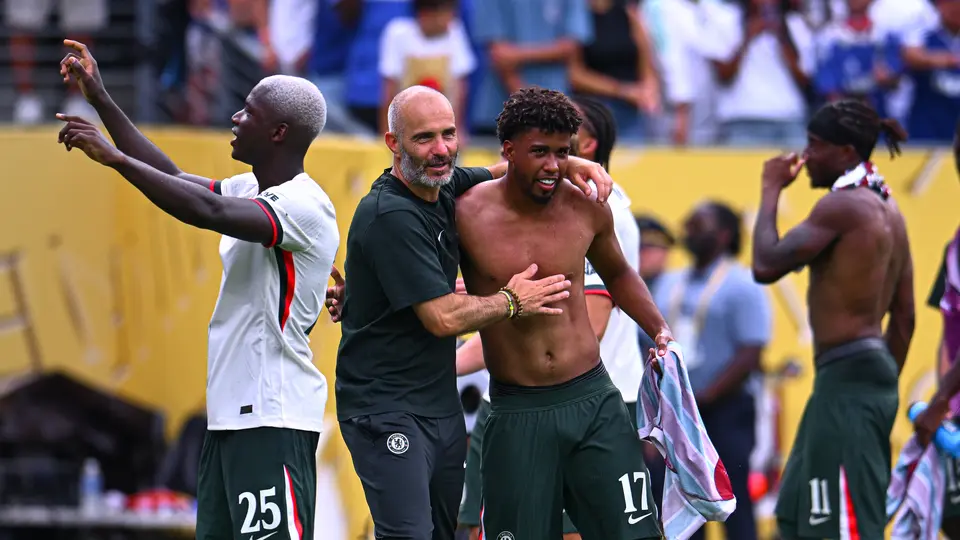 Andrey Santos jugando para el Chelsea l MEXSPORT