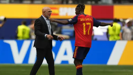 Nico Williams sobre llegar a Semifinales con España: “Estoy muy feliz de ayudar al equipo”
