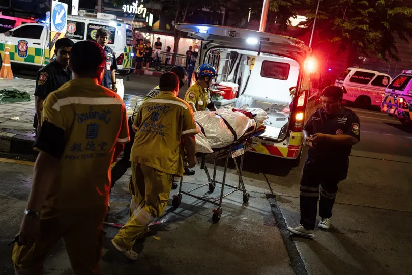 El incendio en Bangkok es una de las tragedias más graves registradas recientemente en establecimientos de entretenimiento de Tailandia./ AFP