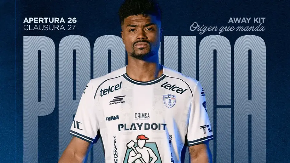 Uniforme de Pachuca | @SkechersMexico