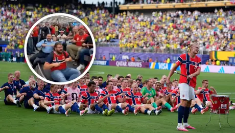 Ni en el aeropuerto dejaron de remar: así se despidió Noruega del Mundial