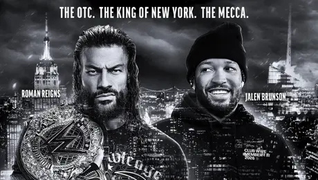 ¡Los reyes de Nueva York! Roman Reigns y Jalen Brunson estarán presentes en el MSG para Saturday Night Main Event