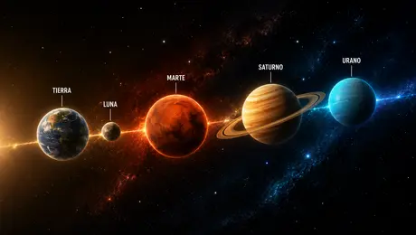 ¿Te la perdiste? Así fue la alineación planetaria que reunió a Marte, Saturno, Urano y la Luna