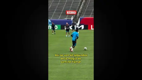 ¡ASÍ SE VEN 40 SEGUNDOS DE MAGIA DE LAMINE! Así Se Ve El Entrenamiento De Una De Las Jóvenes