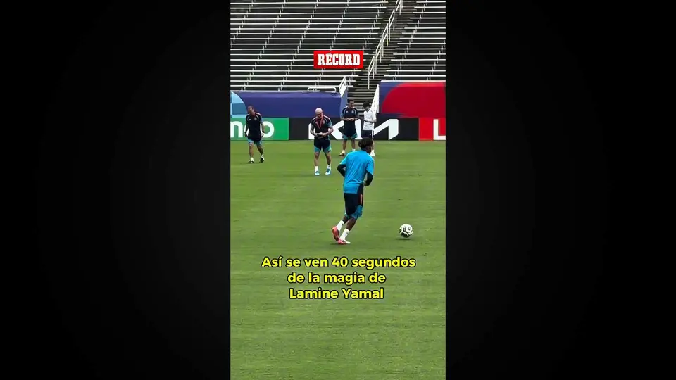 ¡ASÍ SE VEN 40 SEGUNDOS DE MAGIA DE LAMINE! Así Se Ve El Entrenamiento De Una De Las Jóvenes