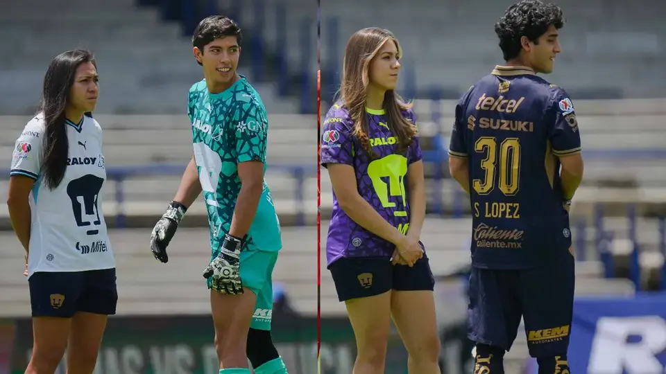 Uniformes Pumas Varonil Femenil l Inatagram: @pumasmx