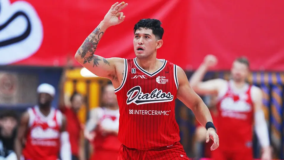 Luis Andriassi con los Diablos Rojos en la LNBP 2025 | IMAGO 7