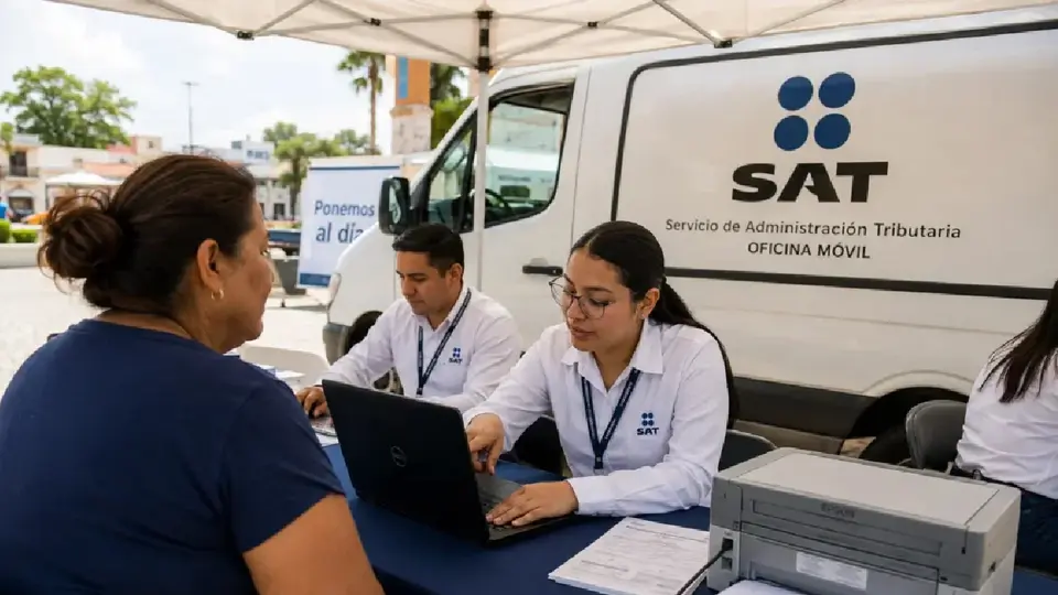 SAT llevará unidades móviles a varios estados: estos son los trámites que podrás realizar sin cita