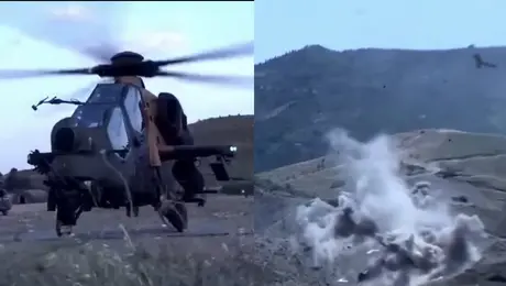 Dos militares mueren tras desplome de helicóptero Apache del Ejército