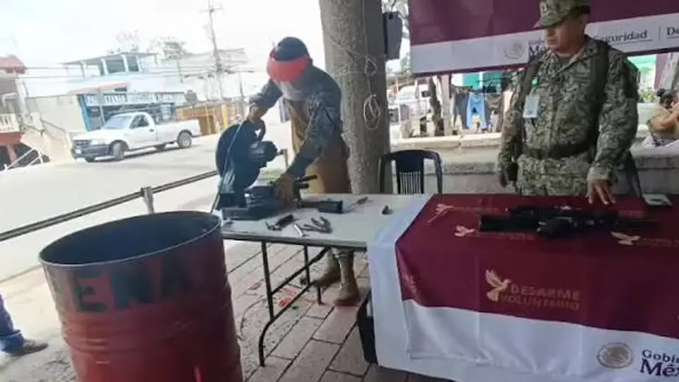 El incidente ocurrió durante una Feria del Bienestar en Michoacán./Especial