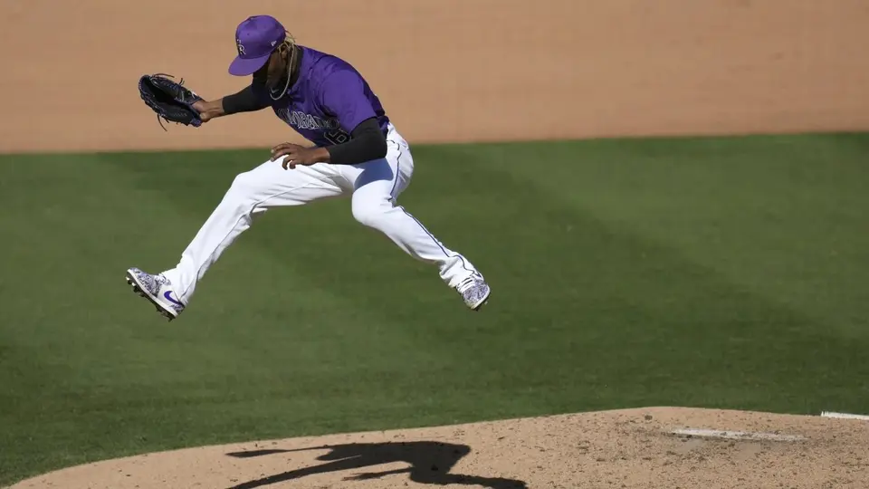 Jefry Yan con los Rockies | AP