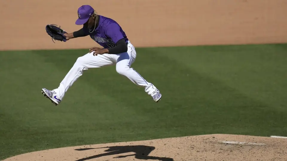 Jefry Yan con los Rockies | AP