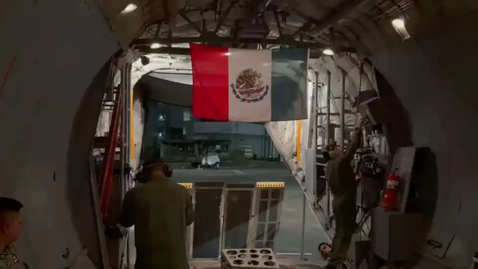 El último grupo de "Pumas Baja" salió de Colombia en un vuelo comercial rumbo a Tijuana, Baja California / Redes Sociales