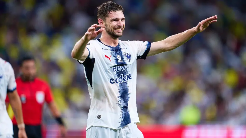 Hugo Cuypers tras marcar el gol de la victoria de Monterrey ante Nashville | MEXSPORT