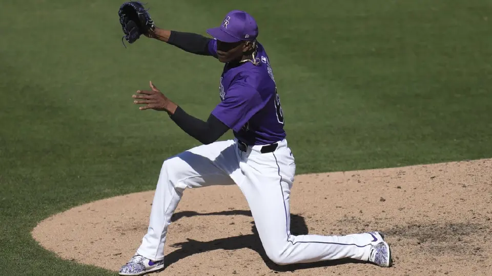 Jefry Yan con los Rockies | AP