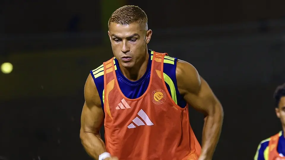 Cristiano Ronaldo entrenando con Al-Nassr  | x @Cristiano