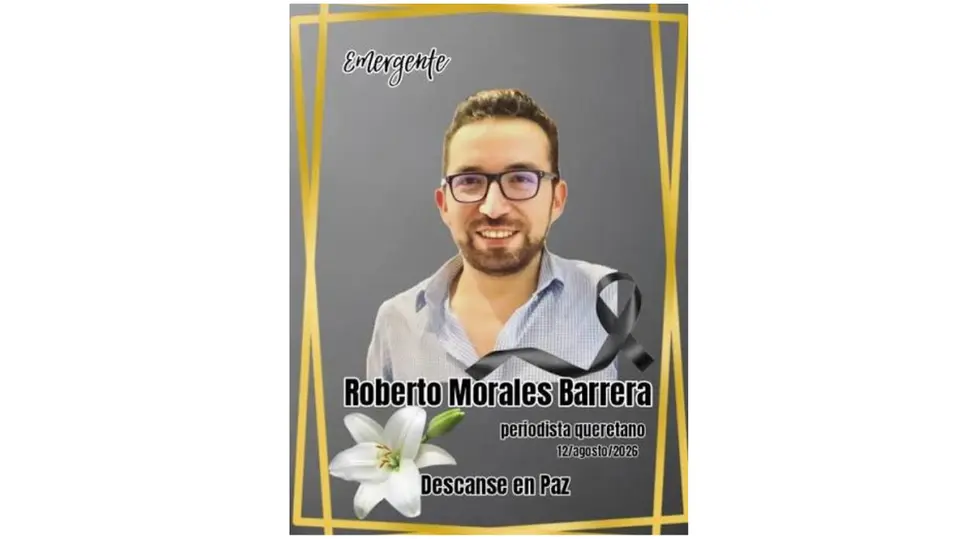Compañeros despidieron al conductor en redes sociales. / @emergenteqro