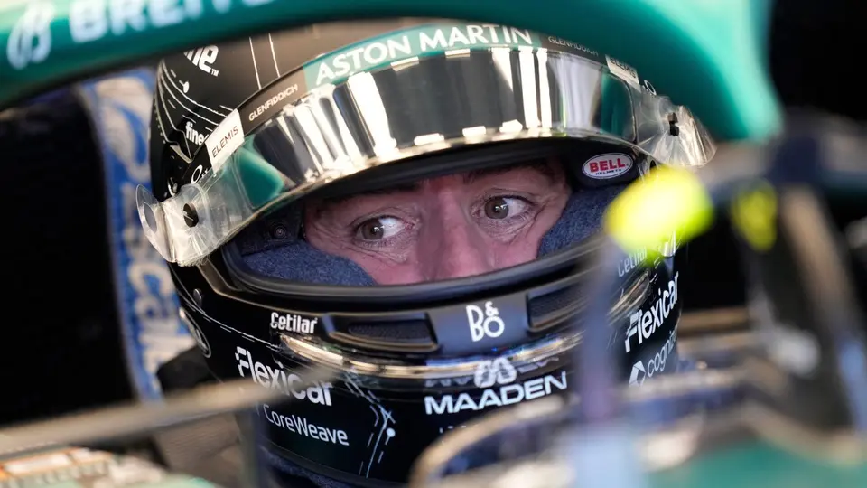 Fernando Alonso con Aston Martin | AP